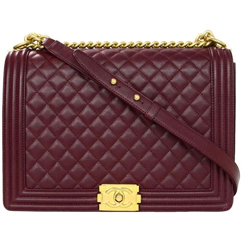 beige chanel crossbody|Chanel burgundy bag.